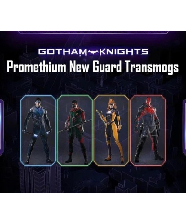 Gotham Knights - Promethium New Guard Transmogs Skin DLC PS4 PlayStation 4 Key EUROPE